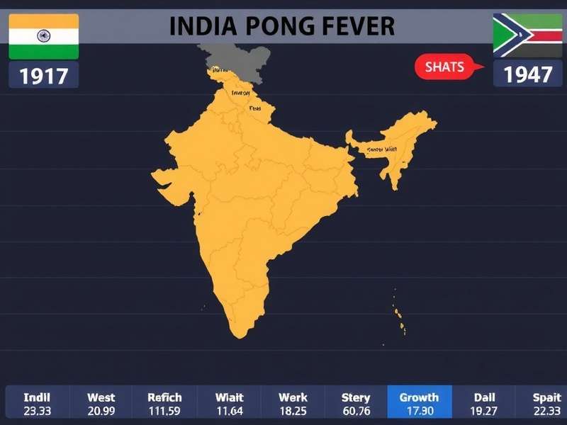 India Ping Pong Fever - Download Statistics India Ping Pong Fever download statistics showing growth chart across different Indian states
