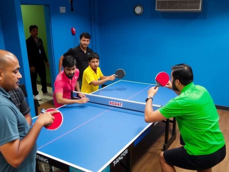 India Ping Pong Fever - Chennai Meetup India Ping Pong Fever community meetup in Chennai with players gathered for a tournament